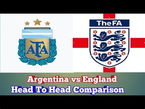 england vs argentina football head to head